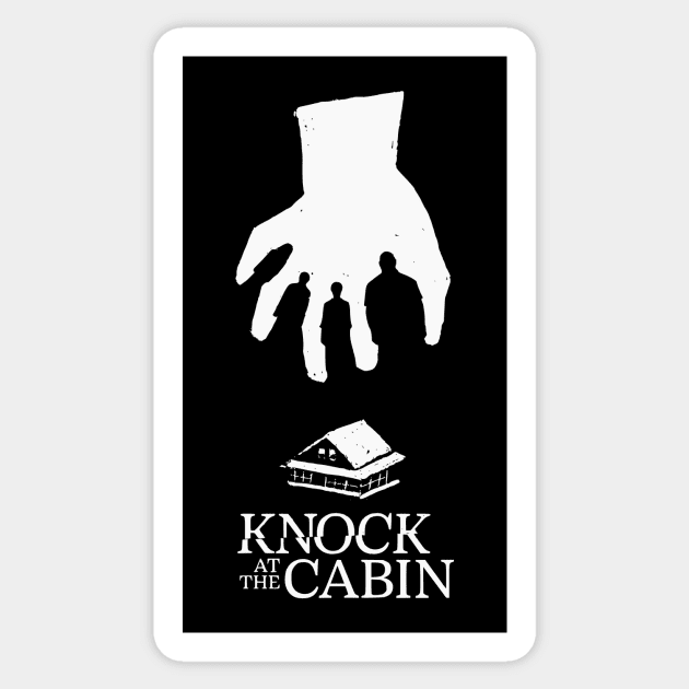 Knock at the Cabin Sticker by amon_tees